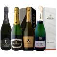  グランメゾンの造るシャンパンｖｓ世界の瓶内2次発酵スパークリング sparkling 飲み比べセット set 第二弾 