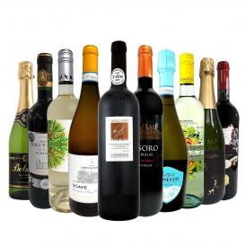 第5弾 34％OFF 必見ベストセラーバラエティ 当店代表する人気一押しワイン wine ばかりを集めた渾身の赤白泡スペシャルパーティー10本セット set 