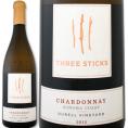 スリー・スティックス・デュレル・ヴィンヤード・シャルドネ chardonnay  2017 アメリカ America 白ワイン wine 750ml 辛口 カリフォルニア ソノマ Three Stic