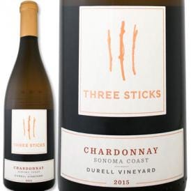 スリー・スティックス・デュレル・ヴィンヤード・シャルドネ chardonnay  2017 アメリカ America 白ワイン wine 750ml 辛口 カリフォルニア ソノマ Three Stic