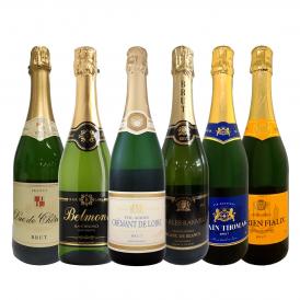 スパークリング sparkling ワイン wine セット set 第153弾 ベスト・オブ・スパーク 当店厳選 高級クレマン clement も入った極旨泡ばかりの辛口スパークリング