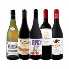  南アフリカ満喫セット set 世界でもっとも美しいワイン wine 産地と呼ばれる南アらしいワイン wine 5本セット set 