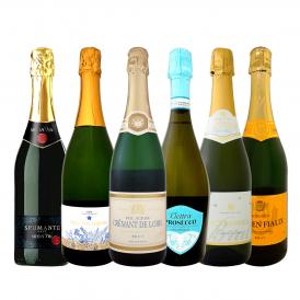 スパークリング sparkling ワイン wine セット set 第155弾 ベスト・オブ・スパーク 当店厳選 高級クレマン clement も入った極旨泡ばかりの辛口スパークリング