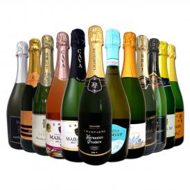  第5弾 シャンパン入り 辛口スパークリング sparkling ワイン wine 12本セット set 