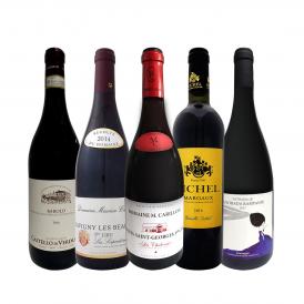  端数在庫一掃 高級贅沢なワイン wine ばかり赤5本セット set 