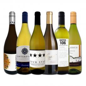 ナパ産シャルドネ chardonnay 2本をメインに、新世界のシャルドネ chardonnay づくし６本セット set 