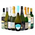  1本あたり665円 税別 白祭り 白泡&白ワイン wine だけの辛口白FESTIVAL スッキリ爽快キレのある白好きのためのスペシャル9本 