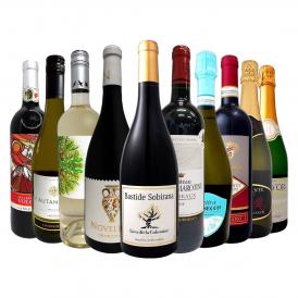  第7弾 33％OFF 必見ベストセラーバラエティ 当店代表する人気一押しワイン wine ばかりを集めた渾身の赤白泡スペシャルパーティー10本セット set 