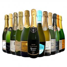  第6弾 シャンパン入り 辛口スパークリング sparkling ワイン wine 12本セット set 