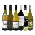  世界の白ワイン wine ・オンパレード 毎日飲んでも飲み飽きない５品種６本セット set 