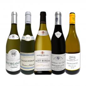  厳選ブルゴーニュ bourgogne 白ワイン wine 5本セット set 