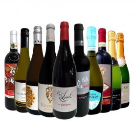  第8弾 37％OFF 必見ベストセラーバラエティ 当店代表する人気一押しワイン wine ばかりを集めた渾身の赤白泡スペシャルパーティー10本セット set 
