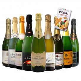 スパークリング sparkling ワイン wine セット set 第81弾 1本当たり776円 税別 グリッシーニのオマケ付き 辛口スパークリング sparkling ワイン wine 750ml