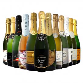 第7弾 シャンパン入り 辛口スパークリング sparkling ワイン wine 12本セット set 