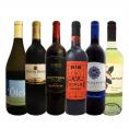  すべて品種違い６本セット set カリフォルニアのお値打ちワイン wine ばかりを集めた赤白６本ミックス 