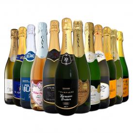  第9弾 シャンパン入り 辛口スパークリング sparkling ワイン wine 12本セット set 