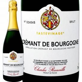 シャルル・ランヴィル・クレマン clement ・ド・ブルゴーニュ bourgogne ・タストヴィナージュ フランス France 白スパークリング sparkling ワイン wine 750ml