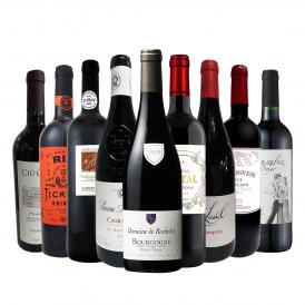  ブルゴーニュ bourgogne 入りで1本あたり1320円 税込 RED WINE LOVER 赤ワイン wine 好きのための高品質赤ばかり揃えた厳選9本セット set 
