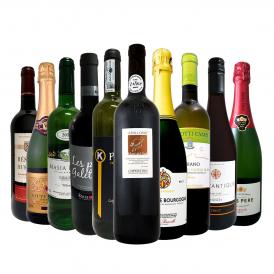  41％OFF 必見ベストセラーバラエティ 当店代表する人気一押しワイン wine ばかりを集めた渾身の赤白泡スペシャルパーティー10本セット set 