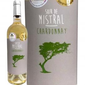 ソワール・ド・ミストラル・シャルドネ chardonnay 2019 フランス France 750ml ダブル金賞 