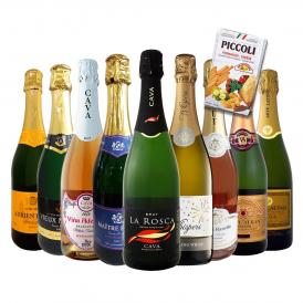 スパークリング sparkling ワイン wine セット set 第86弾 1本当たり854円 税込 グリッシーニのオマケ付き 辛口スパークリング sparkling ワイン wine 750ml