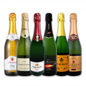  第75弾 泡祭り 当店厳選辛口スパークリング sparkling ワイン wine 6本スペシャルセット set 