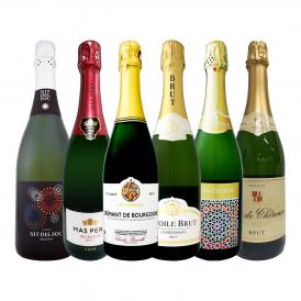 スパークリング sparkling ワイン wine セット set 第163弾 ベスト・オブ・スパーク 当店厳選 高級クレマン clement も入った極旨泡ばかりの辛口スパークリング