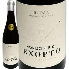 オリソンテ・デ・エクソプト・リオハ・ブランコ 2019 スペイン Spain 白ワイン wine 辛口 リオハ アラベサ 特撰原産地呼称 銘醸地 ビウラ マカベオ マルバシー 