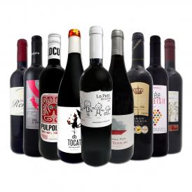  おうちタパスにピッタリ スペイン Spain 各地の赤飲み比べ おうちバル赤ワイン wine 9本セット set 