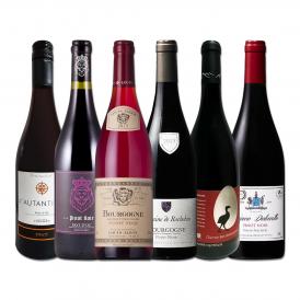  激得ブルゴーニュ bourgogne ＆南仏 フレンチ・ピノ・ノワール6本セット set 