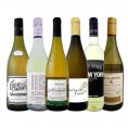  世界の白ワイン wine ・オンパレード 毎日飲んでも飲み飽きない５品種６本セット set 