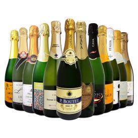 第13弾 シャンパン入り 辛口スパークリング sparkling ワイン wine 12本セット set 