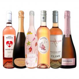  世界的にも大人気 お洒落な大人のためのロゼ rose ワイン wine ６本セット set 