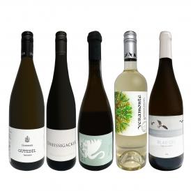  当店独自輸入 オーガニック認証付き 辛口白ワイン wine 5本セット set 