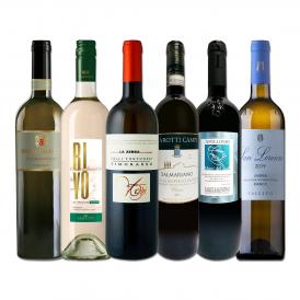  充実感たっぷりのイタリア Italy 白ワイン wine 6本セット set 