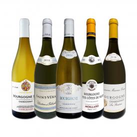 厳選ブルゴーニュ bourgogne 白ワイン wine 5本セット set 