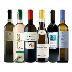  充実感たっぷりのイタリア Italy 白ワイン wine 6本セット set 