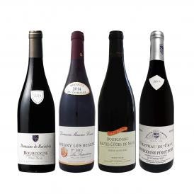  極上プルミェ・クリュ 一級畑 入り 厳選ブルゴーニュ bourgogne 赤ワイン wine 4本セット set 