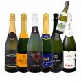  デイリーワイン wine の決定版 シャブリ chablis ハーフボトルおまけつき スパークリング sparkling ワイン wine 6本セット set 