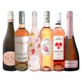  世界的にも大人気 お洒落な大人のためのロゼ rose ワイン wine ６本セット set 