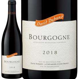 ドメーヌ・ダヴィド・デュバン ブルゴーニュ bourgogne ・ピノ・ノワール 2018 フランス France ブルゴーニュ bourgogne 750ml ミディアムボディ 辛口 