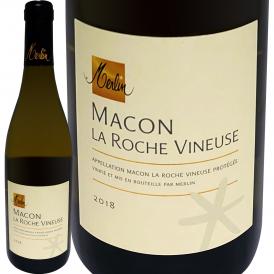 オリヴィエ・メールラン マコン・ラ・ロッシュ・ヴィヌーズ・ブラン 2018 フランス France 白ワイン wine 750ml ミディアムボディ 辛口 