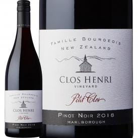 クロ・アンリ・プティ・クロ・ピノ・ノワール2018 ニュージーランド マールボロ 赤ワイン wine 750ml Clos Henri Henri Bourgeois 超特価 ビオディナミ オーガ 