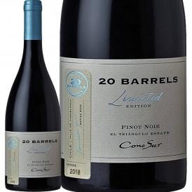 ピノノワール コノスル・２０バレル・リミテッド・エディション・ピノ・ノワール 2018 チリ 赤ワイン wine 750ml 辛口 Cono Sur 93点 