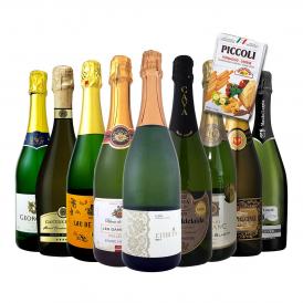 スパークリング sparkling ワイン wine セット set 第91弾 1本当たり854円 税込 グリッシーニのオマケ付き 辛口スパークリング sparkling ワイン wine 750ml