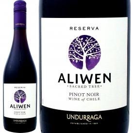 アリウェン・ピノ・ノワール・レゼルヴァ 最新ヴィンテージ チリ 赤ワイン wine 750ml 辛口 ウンドラーガ 