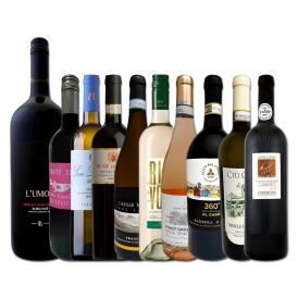  10州から各1本をセレクト イタリア Italy ワイン wine 巡り10本セット set 