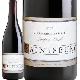 セインツベリー・ロジャー・クリーク・ヴィンヤード・シラー・カーネロス 2007 赤ワイン wine 750ml アメリカ America 古酒 熟成 