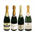  第7弾 シャンパン4本11000円 税込 1本あたり2750円 税込 厳選された高級辛口シャンパンがこの価格 さらにお得になった豪華絢爛シャンパン4本セット set 