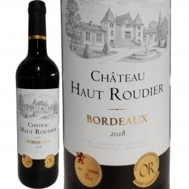 シャトー・オー・ルーディエ 2018 フランス France 金賞ボルドー bordeaux 750ml 